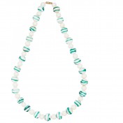 milk glass necklace